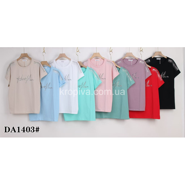 Жіноча футболка мікс оптом 040125-0117