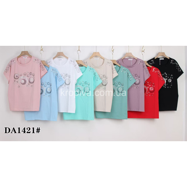 Жіноча футболка мікс оптом 040125-0127