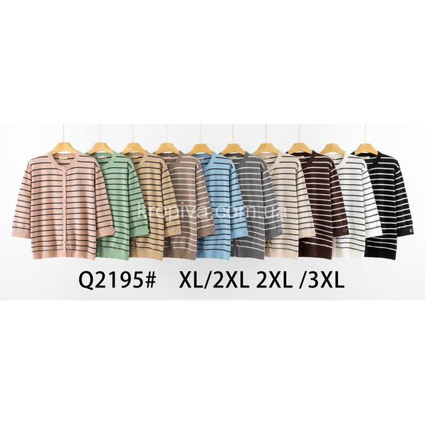 Жіноча кофта напівбатал мікс оптом 200126-707