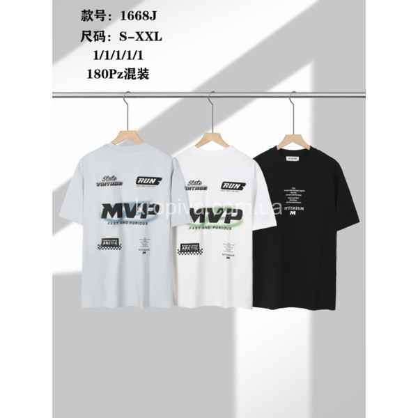 Мужская футболка норма оптом 210126-633