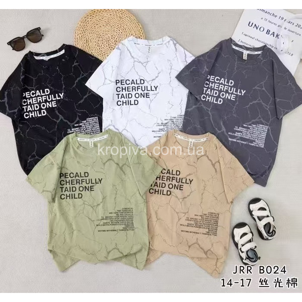 Детская футболка 7-12 лет оптом 270126-741