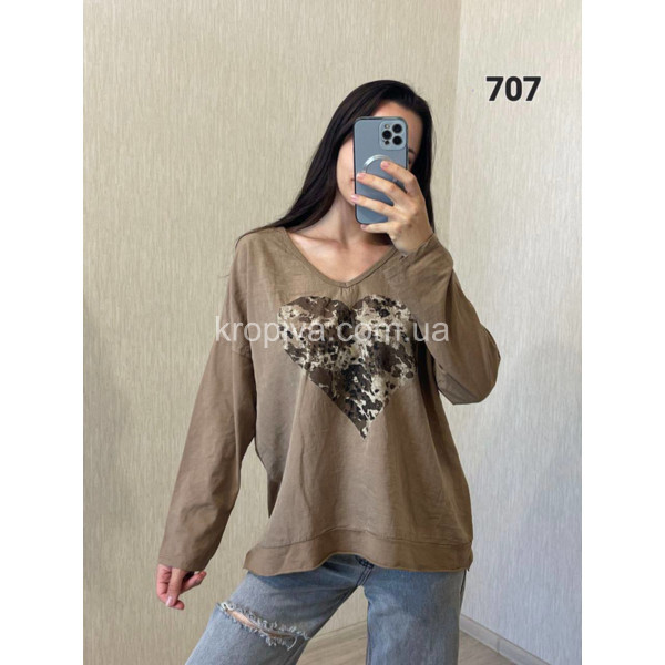 Женский свитшот 707 оптом 070226-116
