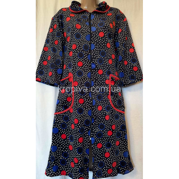 Женский халат велюр батал оптом 090226-665