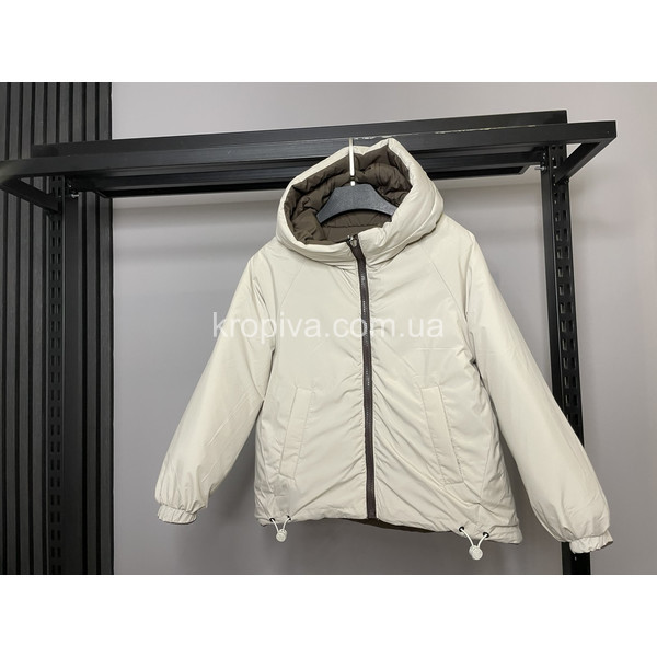 Дитяча двостороння куртка 612 оптом 120226-159