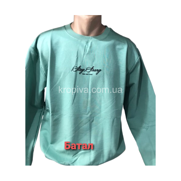 Мужской свитшот батал оптом 130226-0193