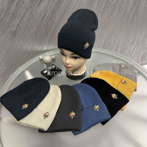 Детская одинарная шапка оптом 240226-122