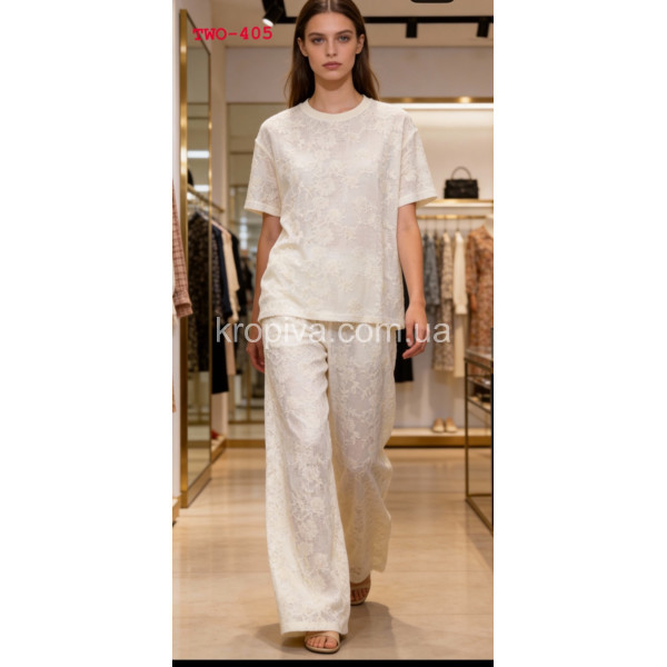 Женский костюм кружево норма оптом 280226-778