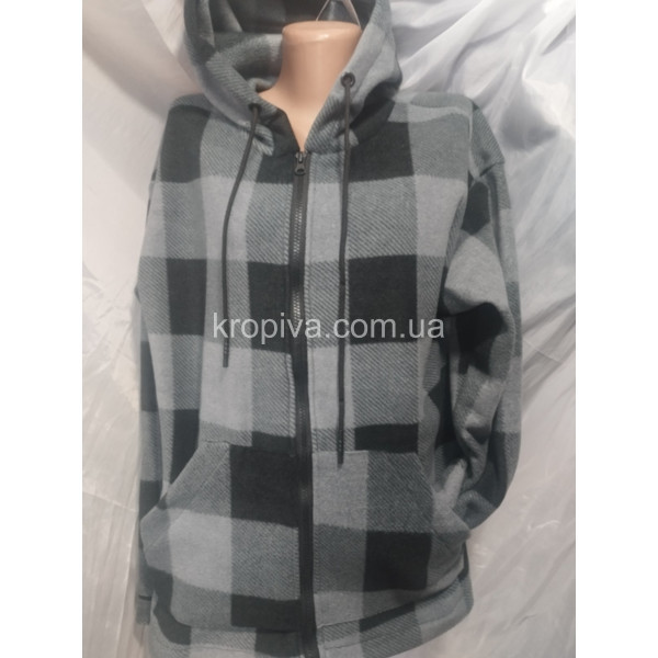 Женский батник/кардиган 586 флис батал оптом 010326-780