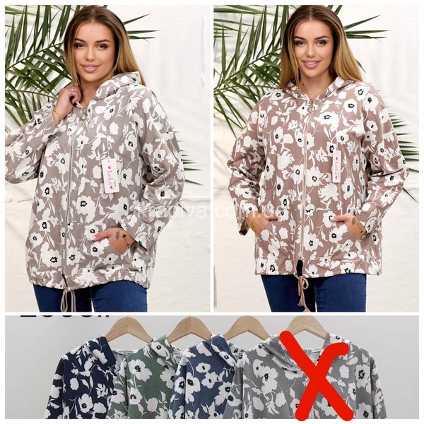 Женская ветровка 1005 батал оптом 090326-090