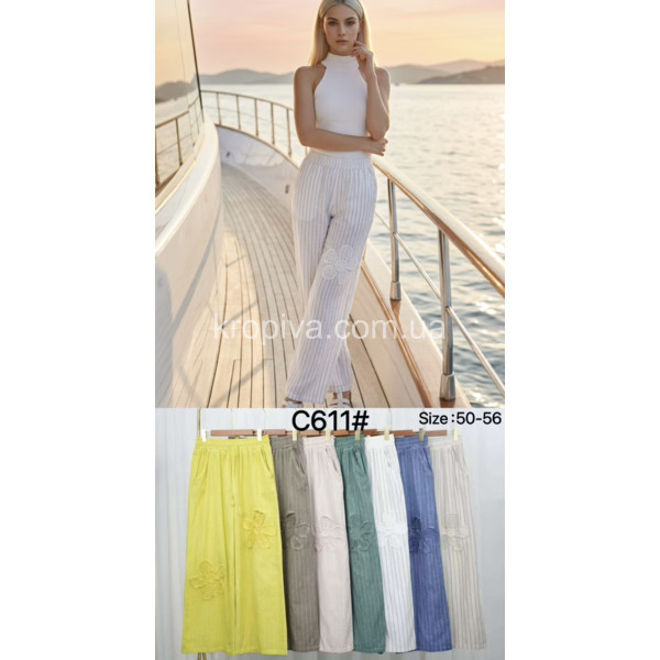 Женские брюки батал оптом 110326-026