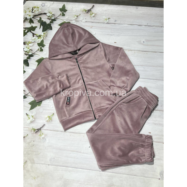 Детский костюм 861 велюр весна оптом 090326-736