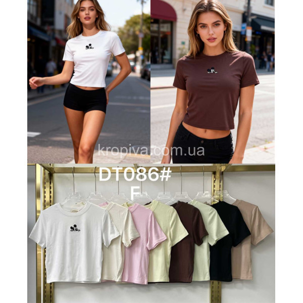 Женская футболка норма микс оптом 100326-735