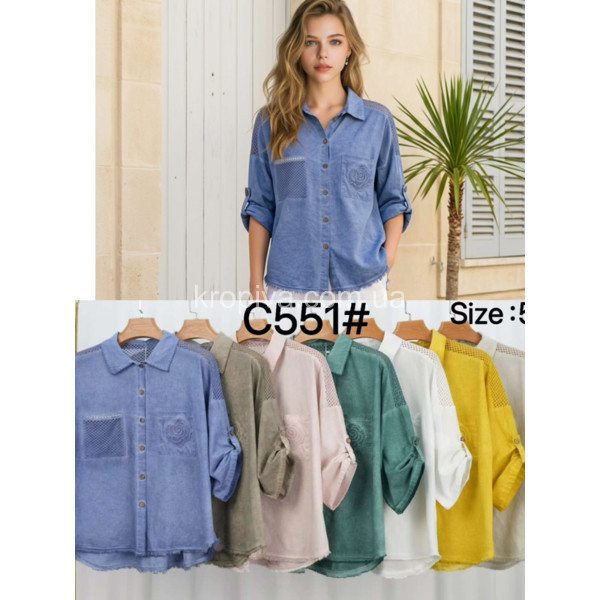 Женская блуза батал оптом 150326-032