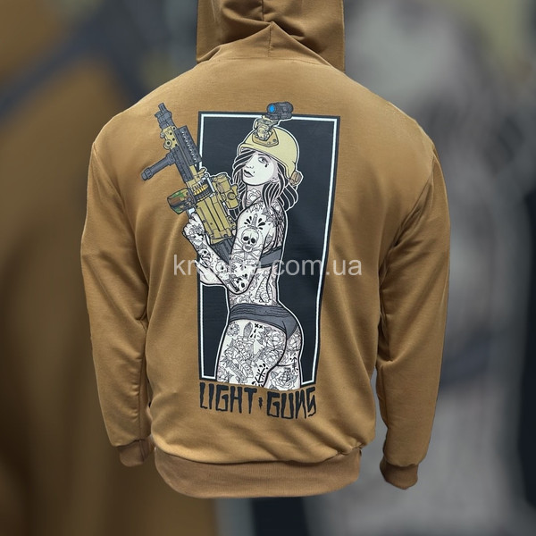 Чоловічий худі двонитка батал оптом 070426-0281