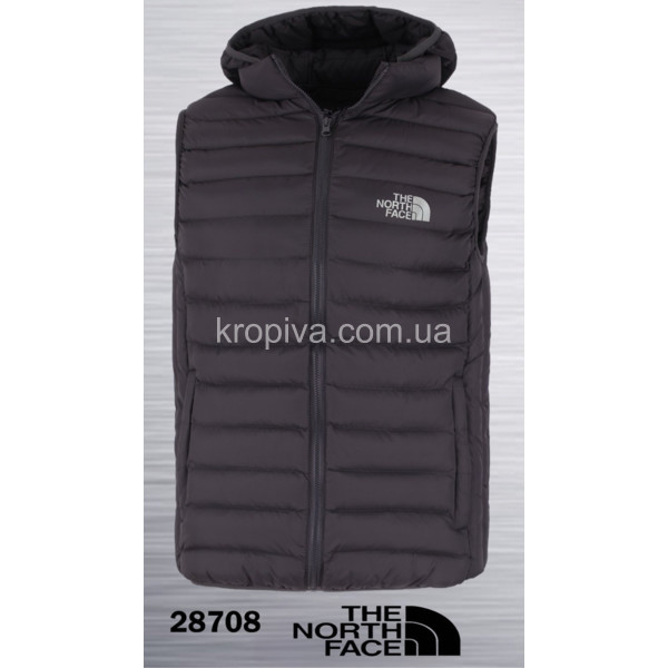 Мужская жилетка графит батал оптом 250426-0115