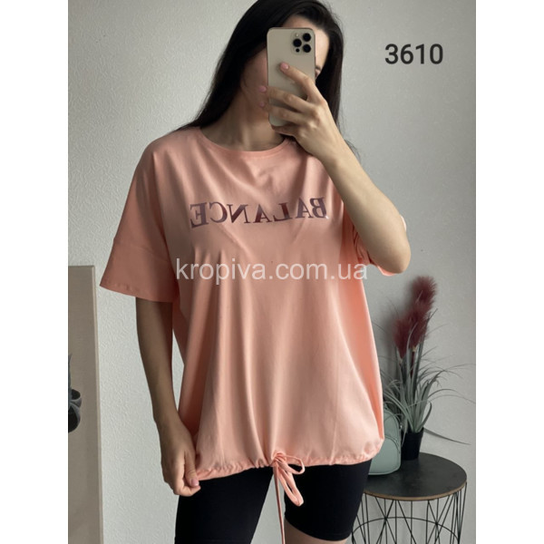 Женская футболка 3610 батал оптом 080526-78