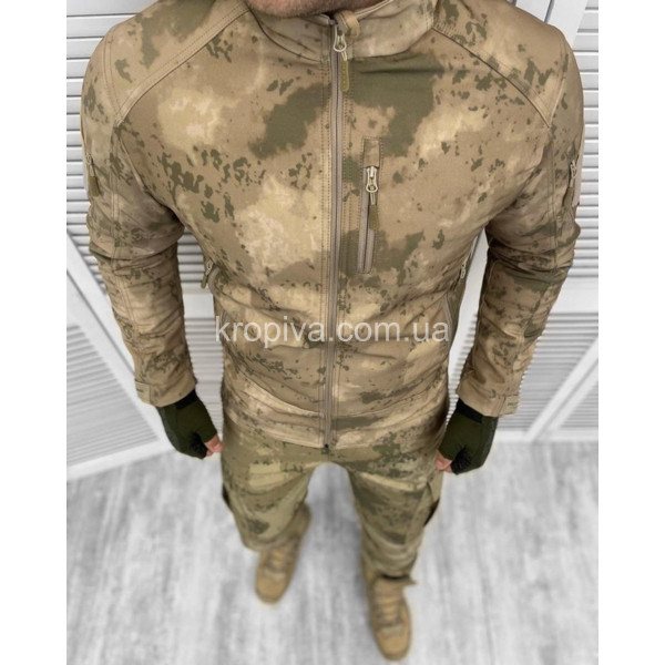 Тактическая куртка на флисе Single Sword Турция оптом 231122-03
