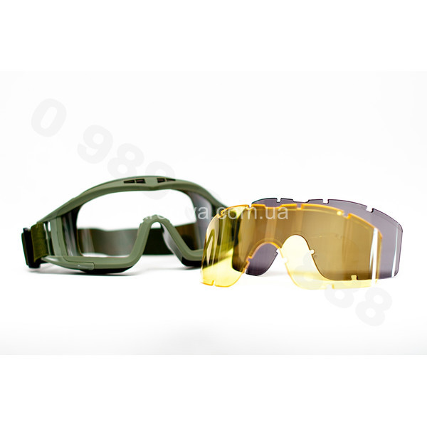 Тактические очки-маска от механических повреждений для ЗСУ оптом  (100223-615)