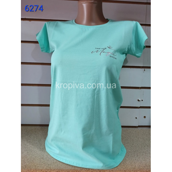 Женская футболка норма oптом 110523-478