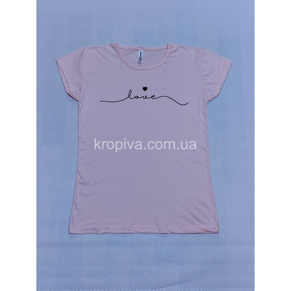 Женская футболка норма оптом  (090623-298)