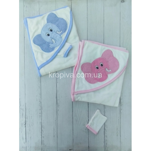 Детское полотенце для купания Турция микс оптом 200823-718