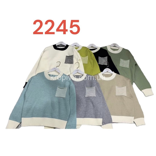 Женский свитер 802 норма оптом  (030923-138)