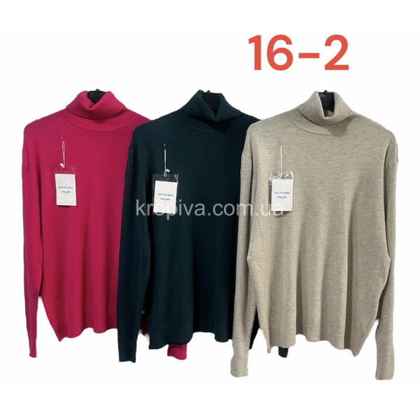 Женский свитер 16-2 батал микс оптом 130923-365