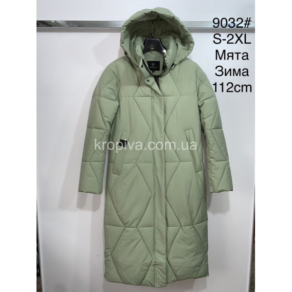Жіноча куртка-пальто зимова норма оптом  (200923-681)