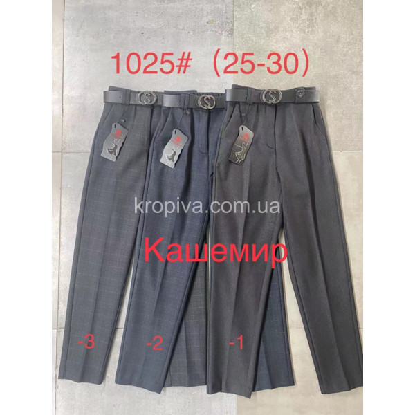 Жіночі кашемірові штани 1025 норма оптом  (250923-017)