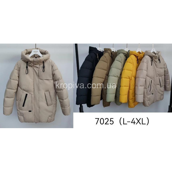 Женская куртка батал зима Турция оптом 071023-735
