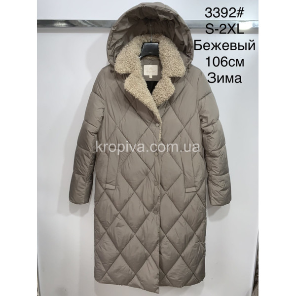 Женская куртка зима норма Турция оптом 121123-786