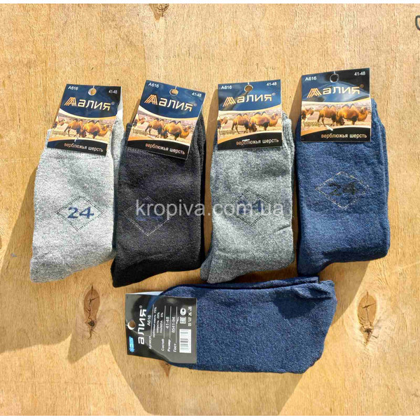 Чоловічі шкарпетки вовна махра оптом 301123-652