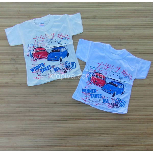 Детская футболка кулир 1-3 года Турция оптом 110324-661
