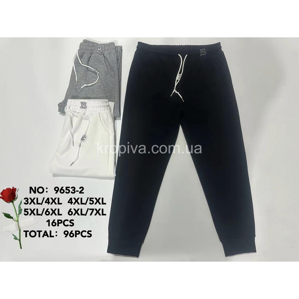 Женские спортивные штаны норма микс оптом  (090324-209)
