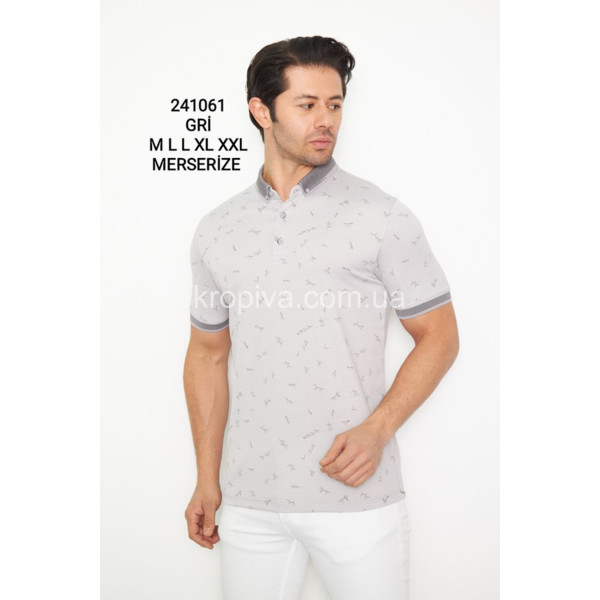 Мужская футболка-поло норма Турция оптом  (140424-620)