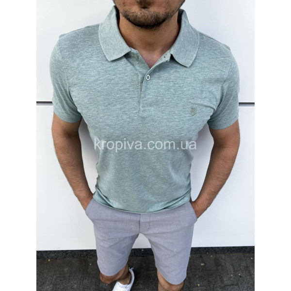 Мужская футболка-поло норма Турция оптом  (210424-782)