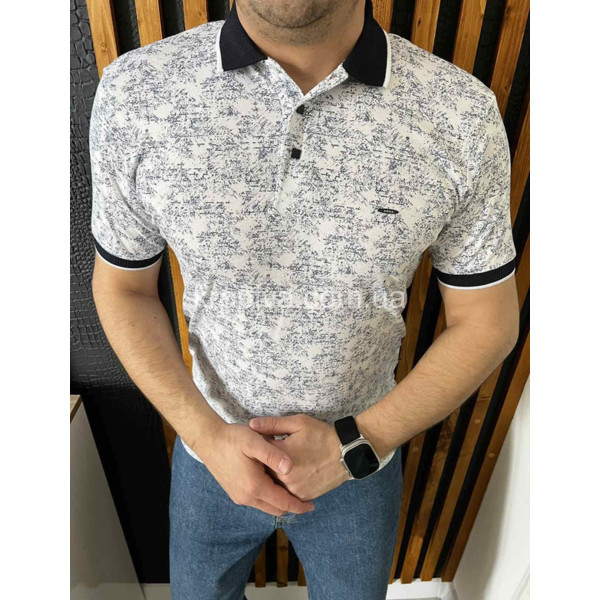 Мужская футболка-поло норма Турция оптом  (220424-672)