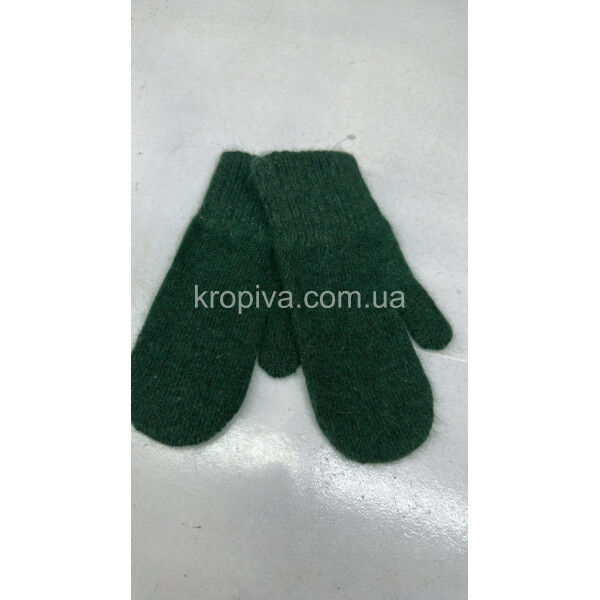Варежки женские 46849 ангора/шерсть оптом 251024-681