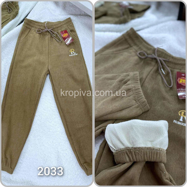 Женские спортивные штаны норма оптом 021224-398