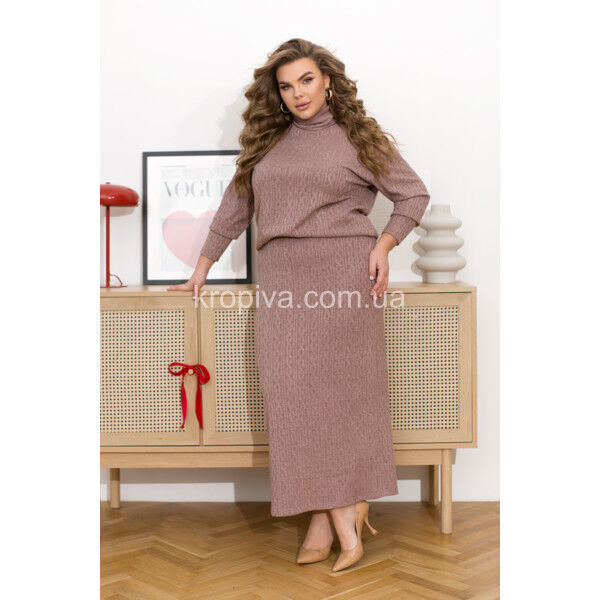 Женский костюм 2586 батал микс оптом 111224-71