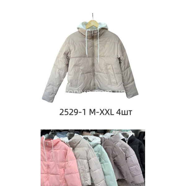 Женская куртка весна 2529-1 норма оптом 300125-012
