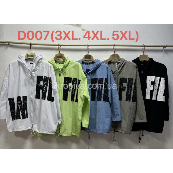 Женская ветровка весна батал оптом 050225-741