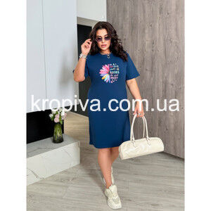 Женское платье 1112-1 батал оптом 240325-003