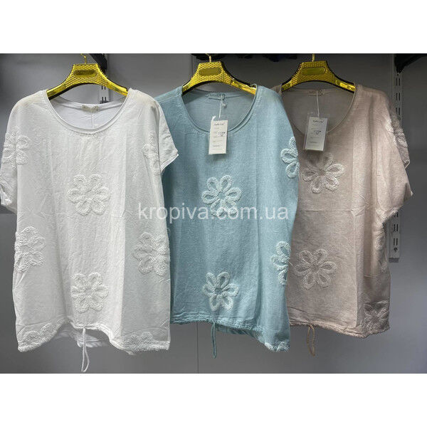 Женская футболка 170 батал оптом 280325-089