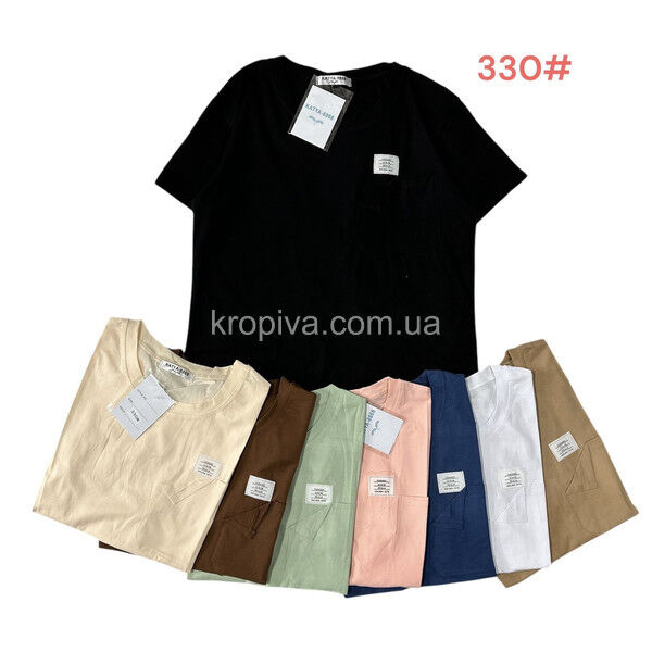 Женская футболка 330 норма микс оптом 150425-142
