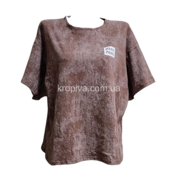 Женская футболка батал варенка оптом 190425-669