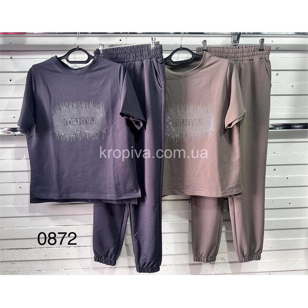 Жіночий костюм батал оптом 190425-748