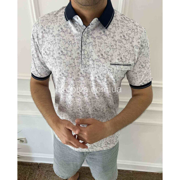 Чоловічі футболки-поло норма Туреччина оптом 240425-663