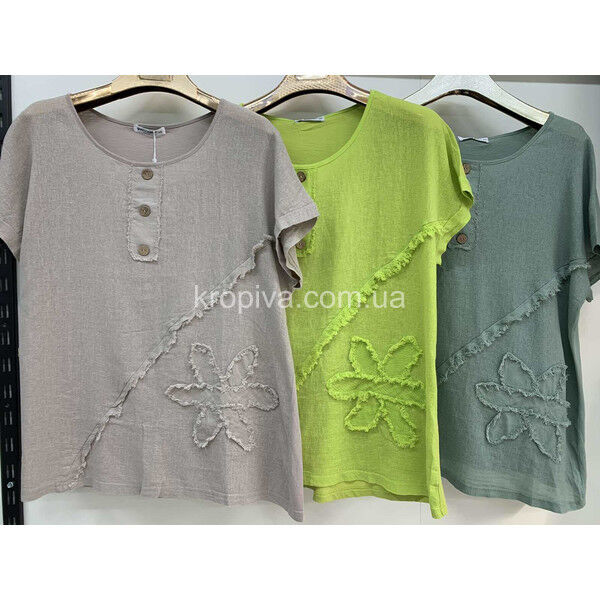 Женская футболка 7588 батал оптом 040525-0174