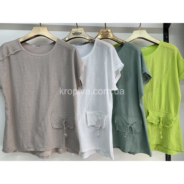 Женская футболка 7380 батал оптом 040525-0217